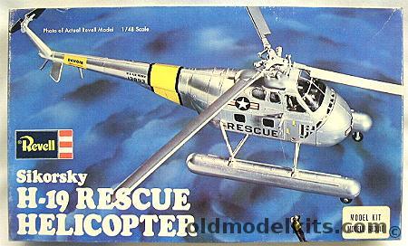 Revell 1/48 Sikorsky H-19 Rescue Helicopter, H173 plastic model kit